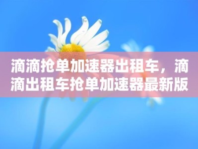 滴滴抢单加速器出租车，滴滴出租车抢单加速器最新版